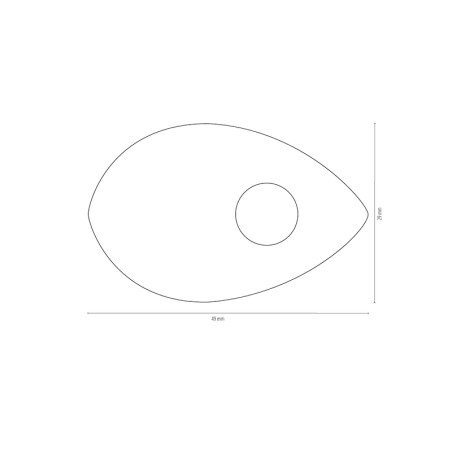 HIGHSIDER smart Alu mounting plates INDY SPACER for HONDA, Set