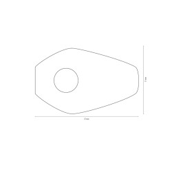 HIGHSIDER smart Mounting plates INDY SPACER for various KAWASAKI, YAMAHA,SUZUKI, Set 2