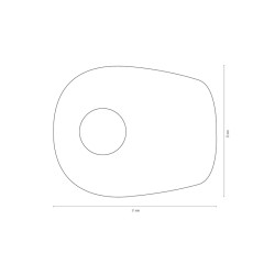 HIGHSIDER smart Mounting plates INDY SPACER for various KAWASAKI Z750/,ZX10R,ER6 F/N, black, Set 2