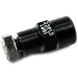 Extractor con doble rosca externa para volante magnético ø19x1 y ø22x1,5 Minarelli AM6 y Derbi BUZZETTI