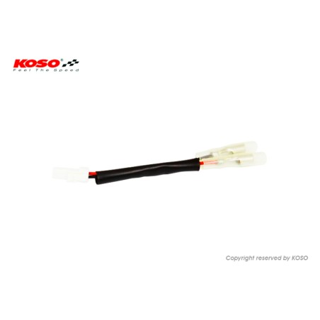 Cable adaptador plug & play KOSO para intermitentes Suzuki