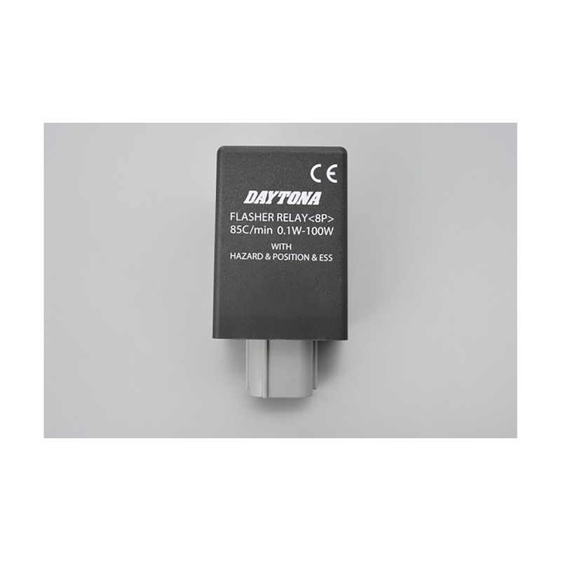 DAYTONA LED-Flasherrelay 8-Pin Honda, 12V, 0,1-100 Watt