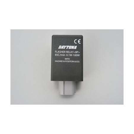 DAYTONA LED-Flasherrelay 8-Pin Honda, 12V, 0,1-100 Watt