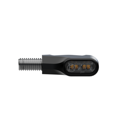 HIGHSIDER Ventura-x Led Indicator, Black, Smoke