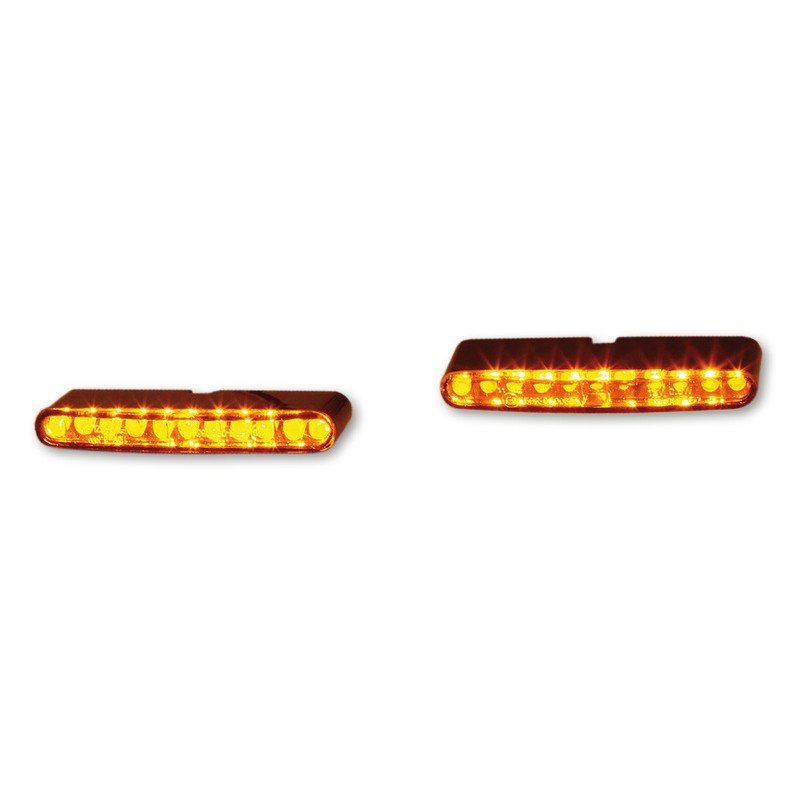 Juego de intermitentes LED HIGHSIDER Stripe (encastrados)