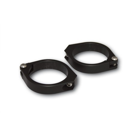 Juego de abrazaderas para horquilla HIGHSIDER aluminio CNC - Ø 47-54 mm