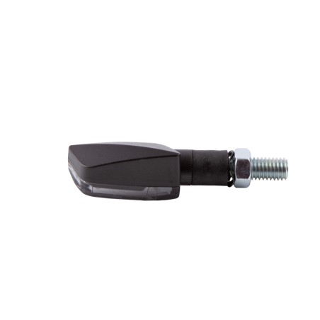 HIGHSIDER smart LED Indicator/Front Position Light FORMULA-TS, Black, Smoke, Pair