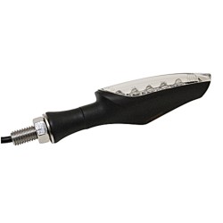 KOSO LED-Indicator , Matt Black, E-mark, Piece 2