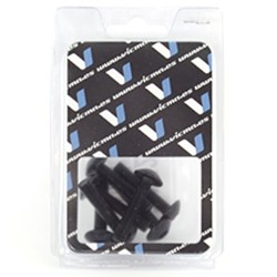 Kit 6 tornillos allen cabeza alomada M5x20mm negro V PARTS