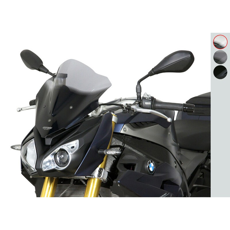 Pantalla MRA Racing BMW S1000R, transparente, 14-