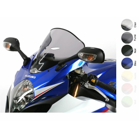 Pantalla MRA Racing transparente, Suzuki GSXR 1000 2007-