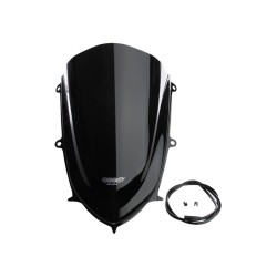 Pantalla MRA Racing Yamaha YZF R6, negro 2