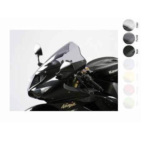 Pantalla MRA Racing transparente, Kawasaki ZX 636/ZX6R 05-07 ZX10R 06-