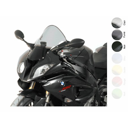 Pantalla MRA Racing, negro, S1000RR 09-10