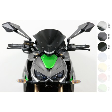 Pantalla MRA Racing, negro, Z1000 14, negro