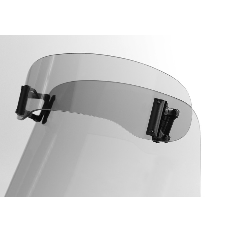 Spoiler MRA transparente tipo VSA.B (33/22cm) con abrazaderas