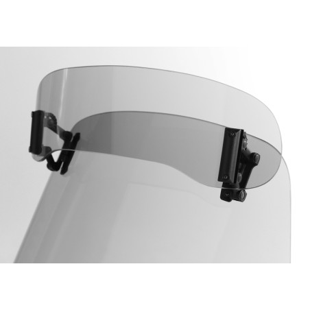 Spoiler MRA transparente tipo VSA.B (33/22cm) con abrazaderas