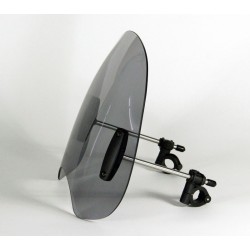 Pantalla corta MRA Roadshield RO, ahumado, longitud 38 cm, altura 31,5 cm 2