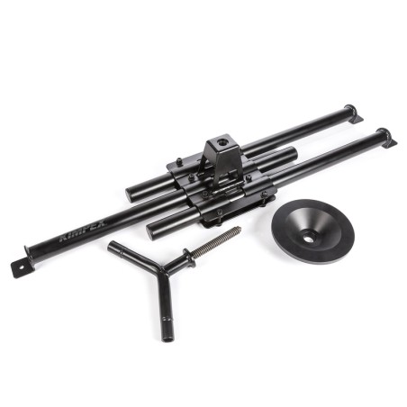 Soporte para rueda de repuesto KIMPEX universal negro