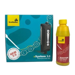 Sistema de lubricación SCOTTOILER xSystem 3.0 + Lubricante High-Temp. Red 250ml