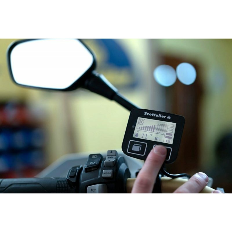 Sistema de lubricación SCOTTOILER eSystem 3.1 + Lubicante Standard Blue