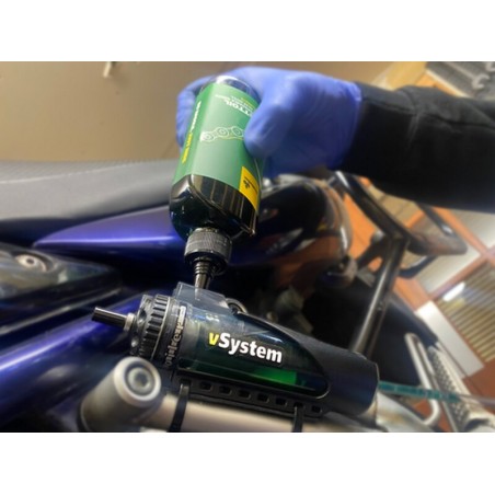 Lubricante SCOTTOILER Biodegradable Green para sistemas de lubricación de cadena - Bote 250ml