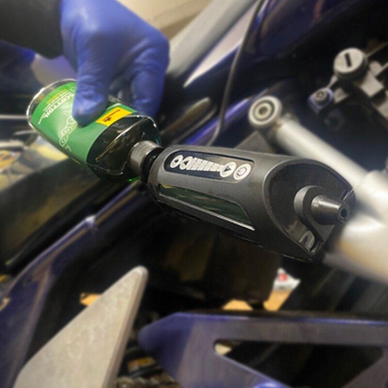 Lubricante SCOTTOILER Biodegradable Green para sistemas de lubricación de cadena - Bote 125ml