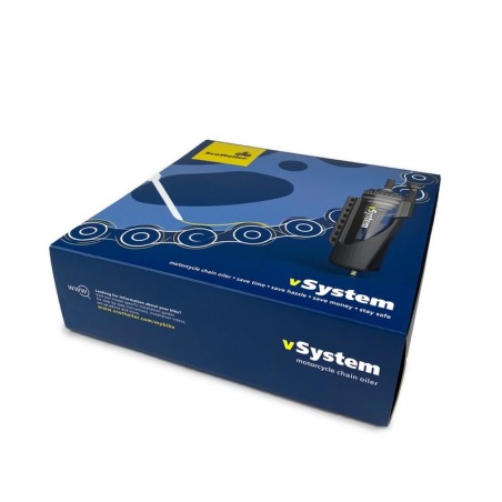 Sistema de lubricación SCOTTOILER vSystem Universal Edition + Lubricante High Temp Red
