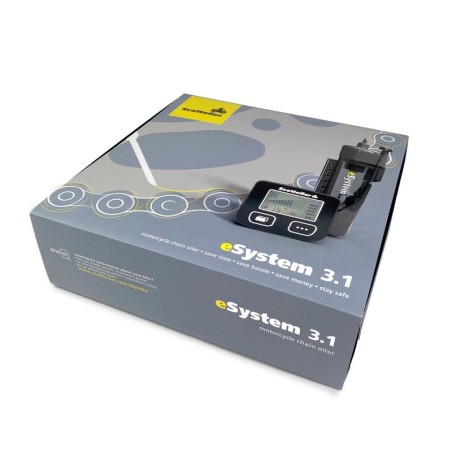 Sistema de lubricación SCOTTOILER eSystem 3.1 + Lubricante Biodegradable Green