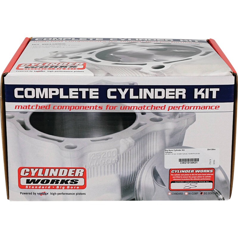Kit cilindro completo CYLINDER WORKS sobredimensionado - Yamaha