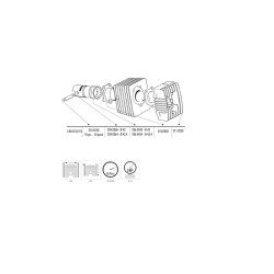 Kit de cilindro completo POLINI hierro Ø43mm (bulón Ø10mm) 2