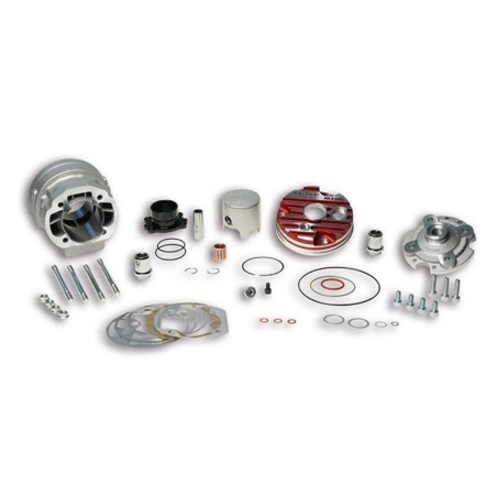 KIT Malossi Ø52 aluminio H2O MHR BIG BORE Testa Rossa culatín desmontable 3115374
