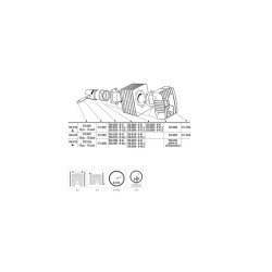 Kit de cilindro completo POLINI hierro Ø43mm (bulón Ø12mm) 2