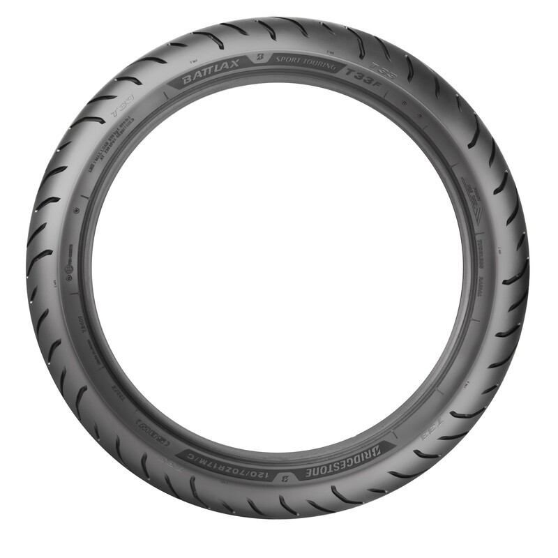 Neumático BRIDGESTONE BATTLAX T33 FRONT 120/70ZR18 (59W) TL