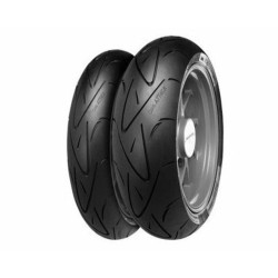 Pack de neumático CONTINENTAL 2 ContiSportAttack (120/70 ZR 17 + 190/50 ZR 17)
