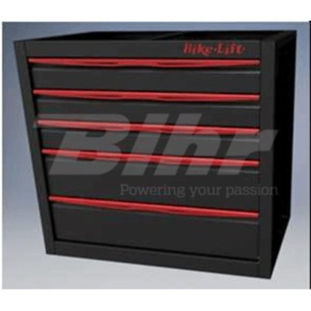 Módulo fijo M2 con 5 cajones para banco de trabajo Bike-Lift