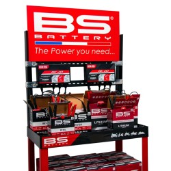Estación de carga BS BATTERY - Expositor + Soporte (Cargador no incluido) 2