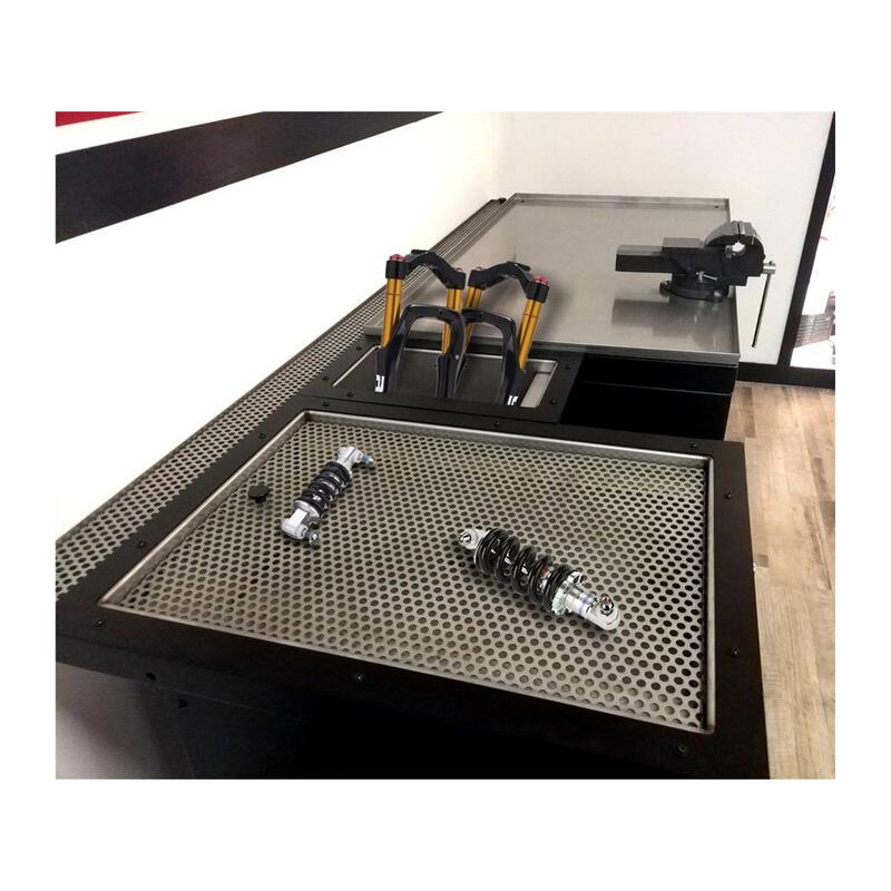Banco de trabajo profesional para reparación de suspensiones BIKE-LIFT - 230x80x90cm - MF-SB 2300