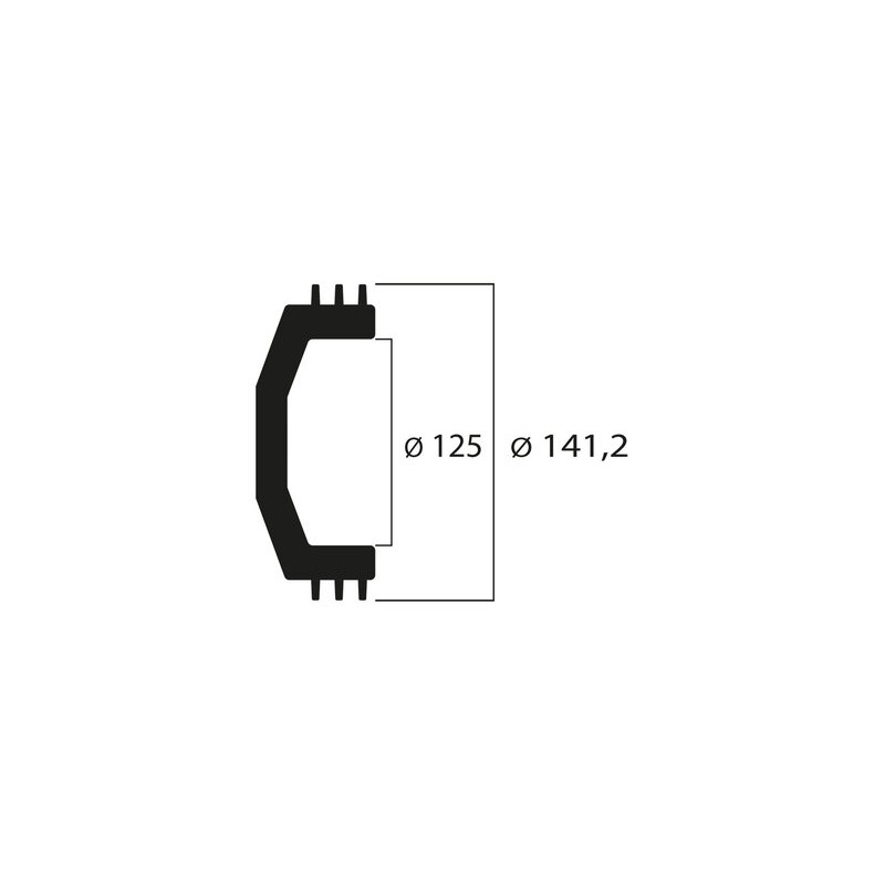 Campana de embrague refrigerada MALOSSI Maxi Wing Ø125mm 950gr