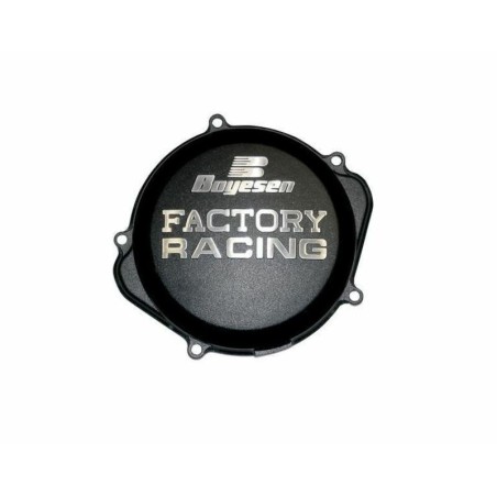 Tapa de embrague BOYESEN Factory Racing Negra Yamaha YZ85