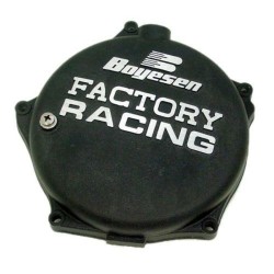 Tapa de embrague BOYESEN Factory Racing Negra Kawasaki KX250F