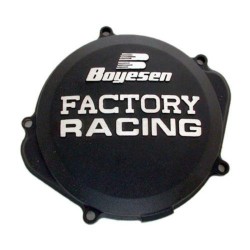 Tapa de embrague BOYESEN Factory Racing Negra Kawasaki KX250F