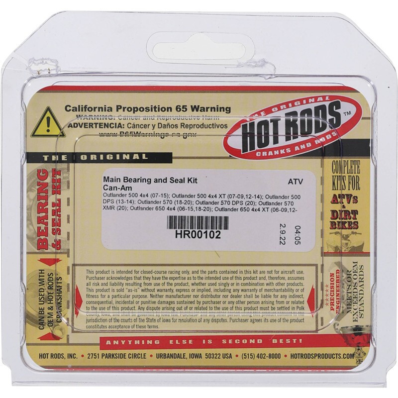 Kit de rodamientos y retenes de cabeza de biela HOT RODS - Outlander