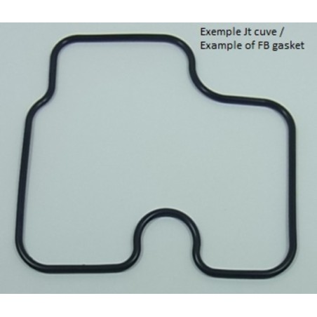 Junta cuba carburador TOURMAX (4 unidades) Honda VTR1000F