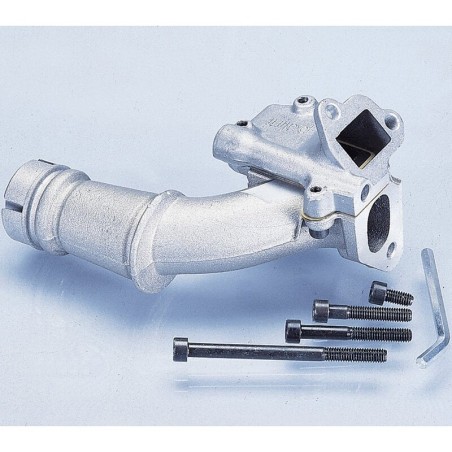 Colector de admisión Polini de doble lámina, Vespa 50-ET3 Ø19 (215.0112)