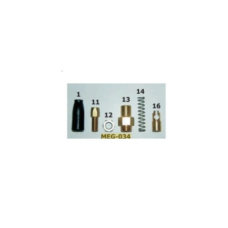 Kit estrangulador MIKUNI para TM/TMX/VM cable de pistón corto - carburador MEG-034