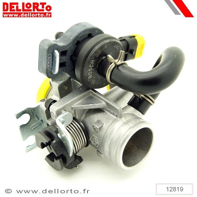 Cuerpo admisión DELLORTO Ø28 Piaggio Medley