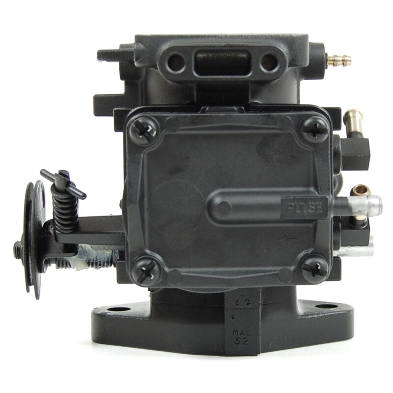 Carburador Mikuni SBN44 sin mariposa de starter + eje largo