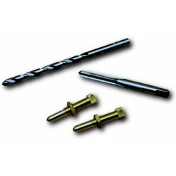 Kit instalación tornillos de ralentí + broca + macho Motion Pro para Banshee