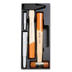 Bandeja rígida termoformada BETA con surtido de herramientas - T223